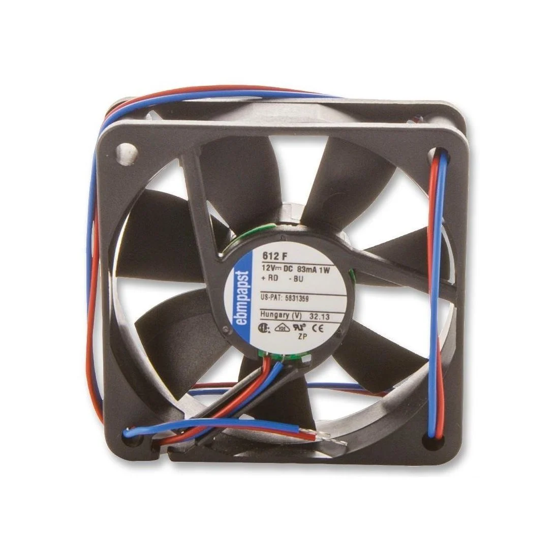 Ebm Papst 612F Aksiyel Kompakt Fan 12 DC 612 F